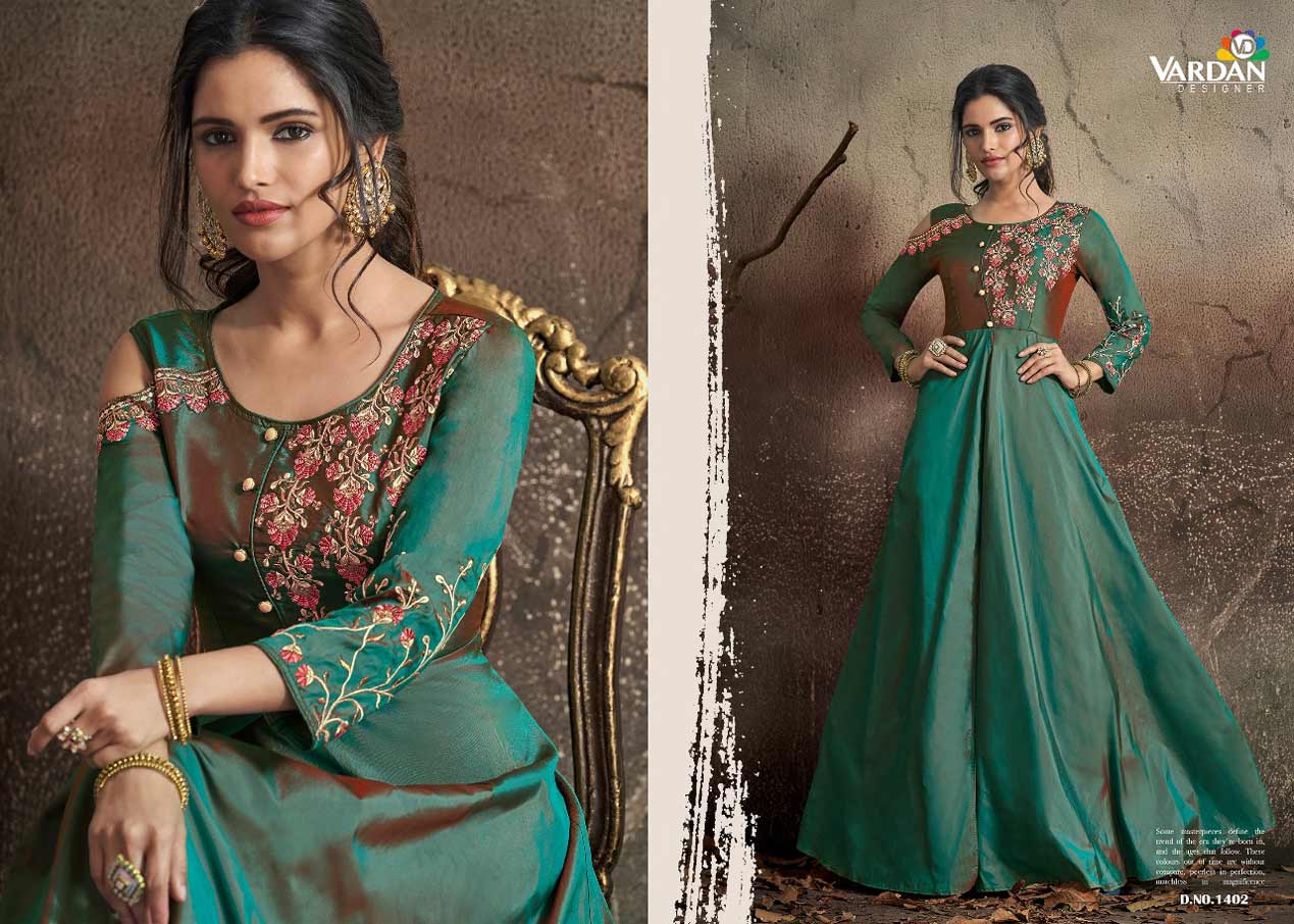 Navya Vol-14 Vardan Designer Tapeta Embroidery Salwar Suit Navya Vol-14 Vardan Designer Tapeta Embroidery Salwar Suit